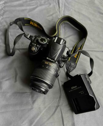 Nikon D3100 объектив 18-55mm зарядное устройство