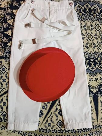 Заяц отдельно брюки белый шляпа красный отдельно,национальный отдельно прод