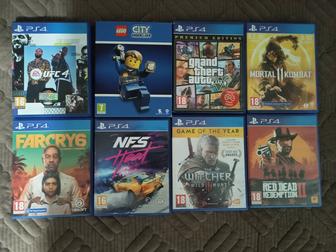 Продам диски ps 4