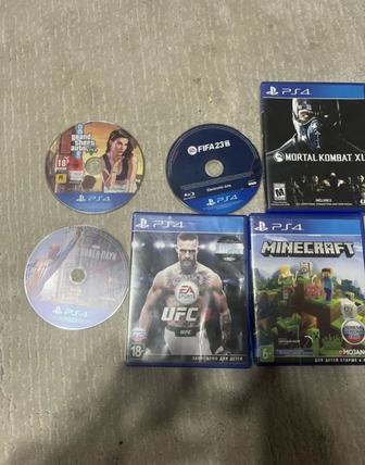 FIFA 23, UFC 3, Minecraft, Gta V, Spider man