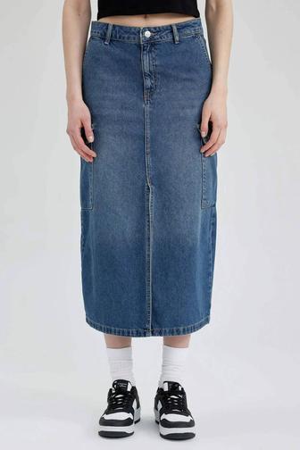 Джинсовая юбка