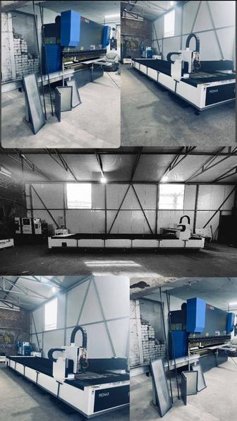 Лазерная резка сгиб метала порошковая покраска