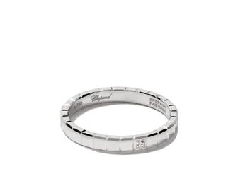 Продам брендовое кольцо Chopard, белое золото 18 каратов и бриллиант 0.01
