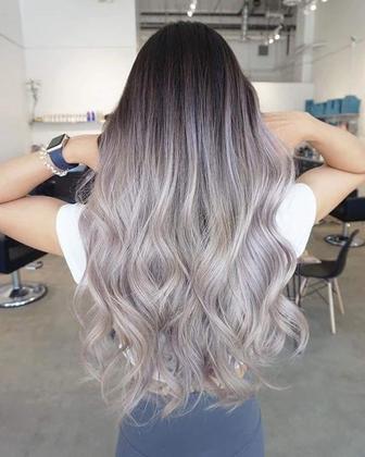 Сложное окрашивание волос