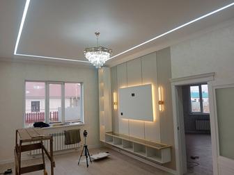 Отделка. Натяжные потолки электрика и сантехника