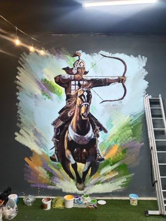 Роспись стен, барельеф, горельеф любой сложности, скульптура