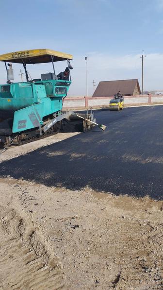 Асфалтьирование дворов и улиц стоянки склады парковки парковки