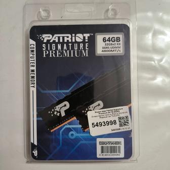 Оперативная память Patriot Signature Premium DDR5 64Гб