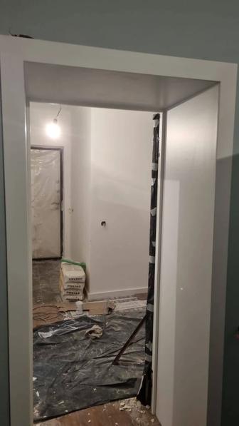 Установка межкомнатных дверей