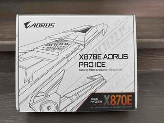 Продам материнскую плату Aorus X870E Pro Ice