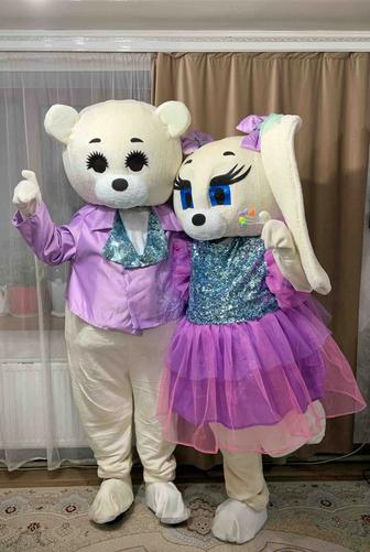Прокат костюм мишек мулатки и Кайрата Нуртаса