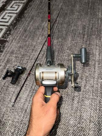 Удилище Daiwa и катушки Shimano