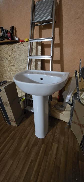 Раковина с пьедесталом Sanita модель Самарский