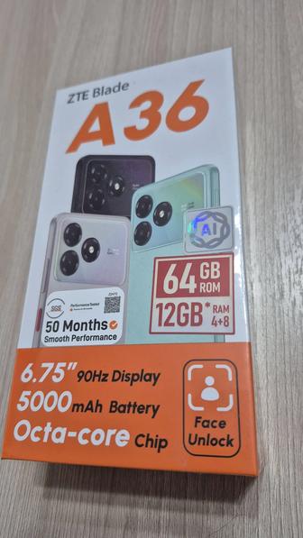 Смартфон ZTE BLADE A36