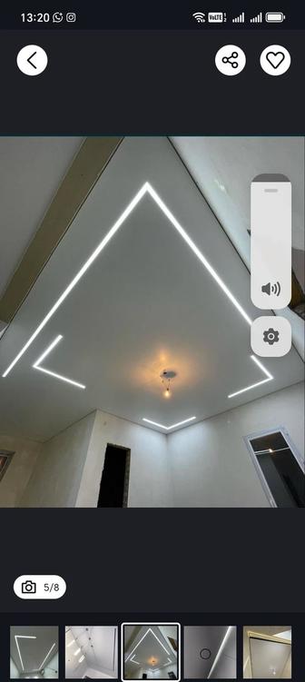 Натяжные потолки по доступной цене