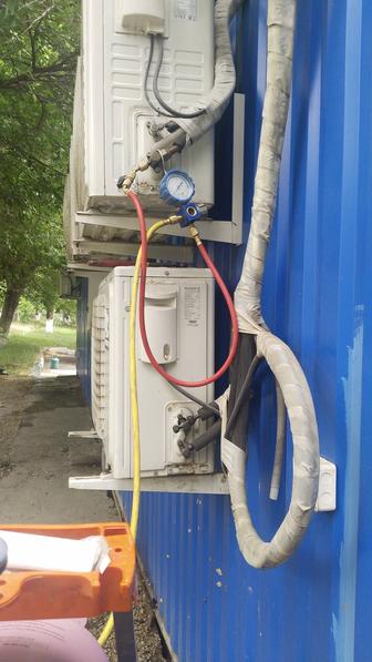 Ремонт установка кондиционера