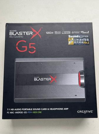 Sound BlasterX Creative G5 Звуковая Карта ЦАП