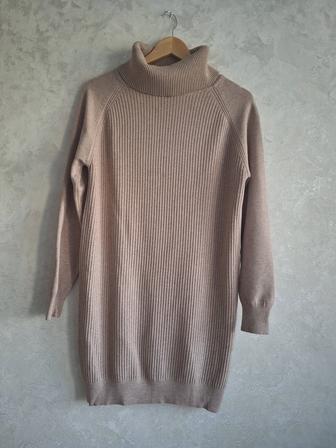 Туника с высоким воротником, размер 46-50