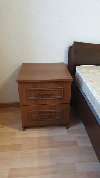 Продам прикроватные тумбочки, б/у, 2 шт, цена 14 тыс. тг