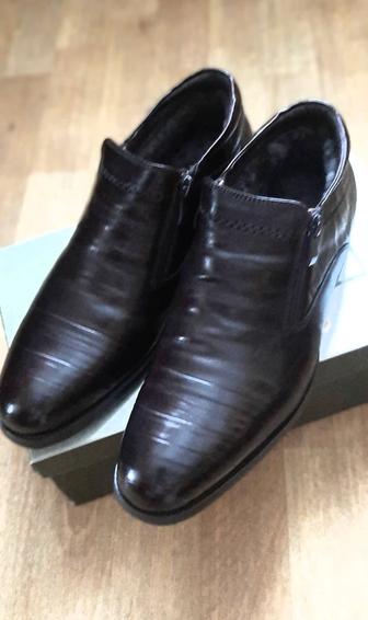 Фирменные зимние мужские полусапоги (Vernon Sabin)