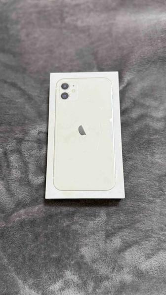 Продам айфон 11 в белом цвете 128гб