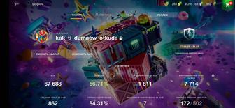 Продам аккаунт WoT blitz