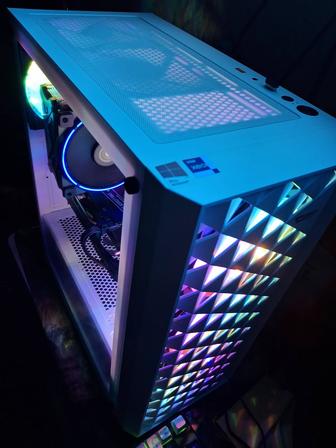 Мощный ПК 14 ядер для работы, AMD RX 7600 для игр!