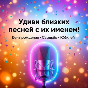 Песня с вашим именем на заказ