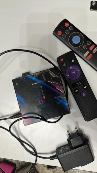 Пробам бу тв приставку Андроид h96 max