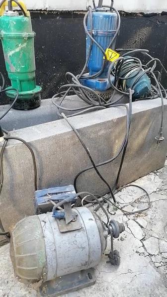 Продам насосы на запчасти, б/у, погружные