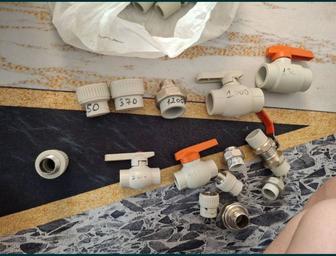 Ппр кран вентиль пластик сантехника