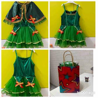 Новогодний костюм елочки 3-5лет