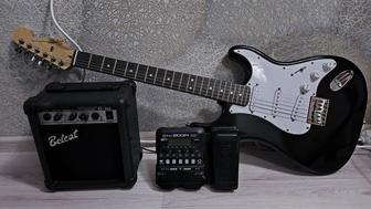 Электрогитара Squier Fender Stratocaster.