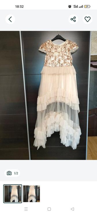 Продам шикарное платье на девочку