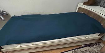 БУ односпальная кровать. 15.000 тг с матрасом . Самовызов