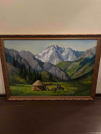 Полотно НА ЖАЙЛЯУ Омышев С.