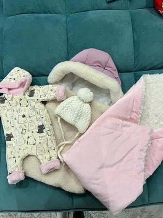 Продам детский конверт зимний