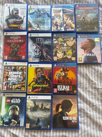 Продаю игры для приставки PS5 PS4