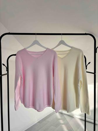Новые лонгсливы в двух нежных оттенках, приятный трикотаж, не скатываются