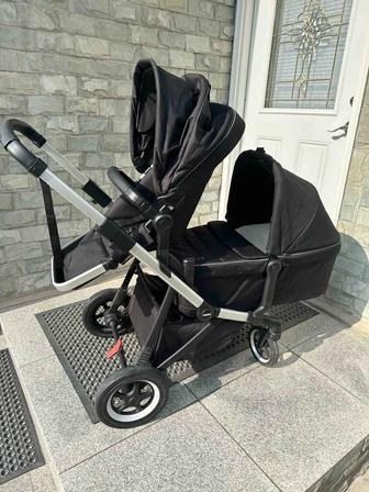 Коляска вездеход с прекрасным управлением Thule sleek 2в1