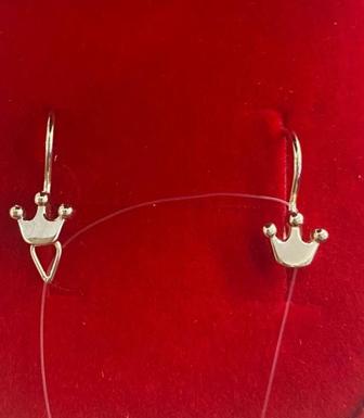 Серьги детские