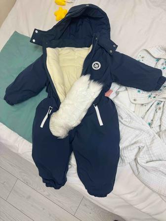 Детский новый зимний комбинезон