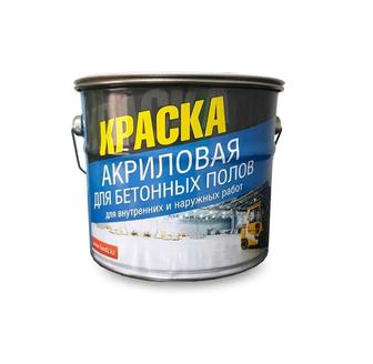 Износостойкая акриловая краска для бетона