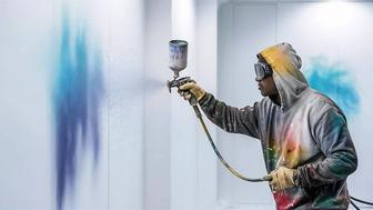 Покраска зданий помещений