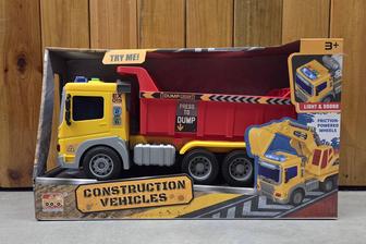 Детская Игрушечная Машинка Бетономешалка. Мусоровоз. Самосвал. Камаз.