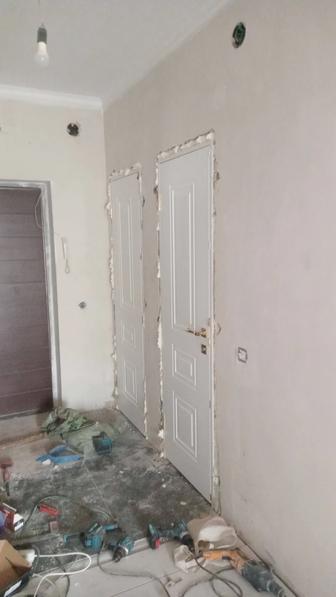 Установка межкомнатные дверей