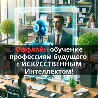 Оффлайн обучению профессиям с ИИ и удаленно