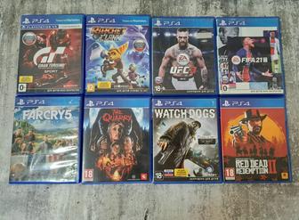 Продам игры диски Sony Play Station 4 (б/у)