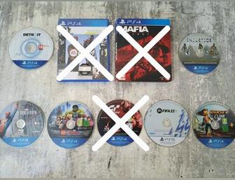 Продам игры диски Sony Play Station 4 (б/у)