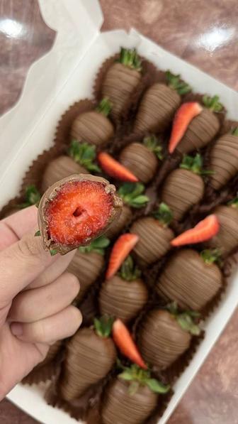 Клубника в шоколаде